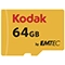 کارت حافظه microSDXC کداک مدل UHS-I U1 کلاس 10 سرعت 85MBps همراه با آداپتور ظرفیت 64 گیگابایت